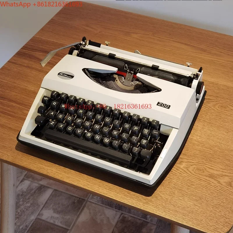 2026 Limited Offer English Mechanical Typewriter Small And Exquisite Retro Literature Collection Gift