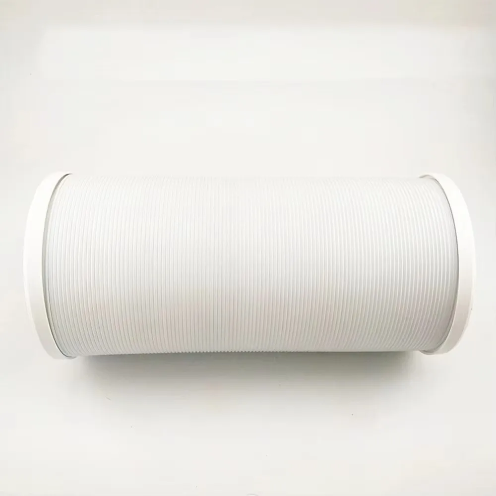 Vent Hose Coupler Air Conditioner Hose Connector PVC Snap-On Structure Exhaust Hose Connector Secure Connection White