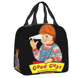 Chucky gym s ginásio bons caras isolado saco de almoço para as mulheres à prova dwaterproof água chucky boneca refrigerador térmico lancheira praia acampamento viagem