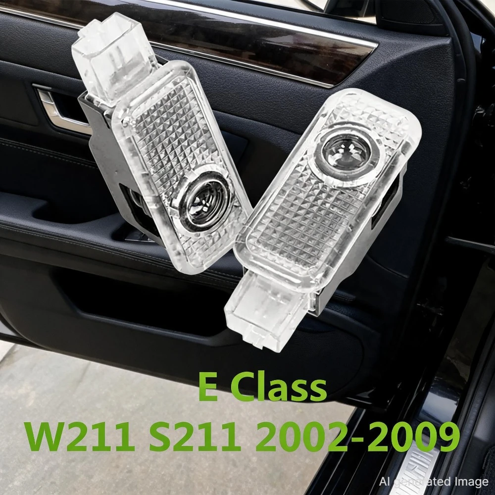 2 Stück LED-Türprojektor-Willkommenslicht für Mercedes Benz E-Klasse W211 S211 2002 - 2009 2008 2007 Zubehör 2028
