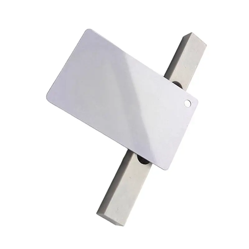 LXYB18B UHF White RFID Card 10PCS With Punch Hole 8654 H3 Chip 860-960Mhz Ultra-High Frequency