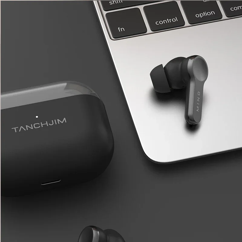 TANCHJIM MINO TWS True Wireles Bluetooth 5.3 سماعة السائقين الديناميكيين نشط إلغاء الضوضاء ANC سماعات أذن رياضية Hifi سماعة