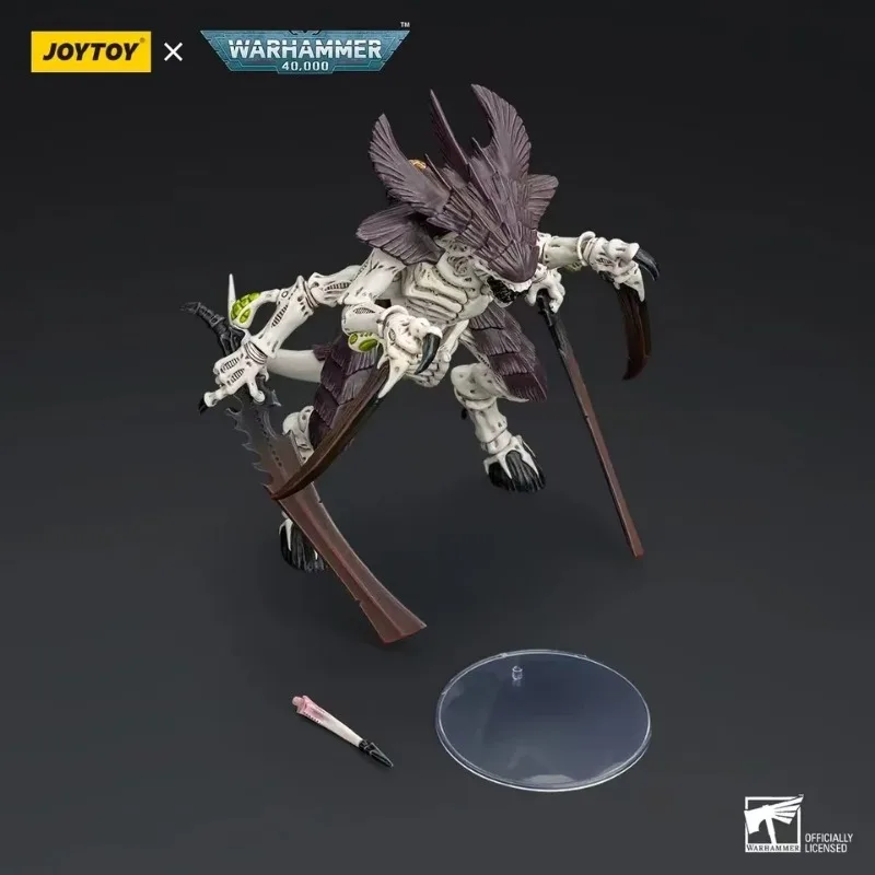 en-stock-joytoy-warhammer-40k-1-18-figura-de-accion-tyranids-colmena-flota-leviatan-tyranid-guerrero-huesos-palabra-2-juguetes-coleccion-regalo