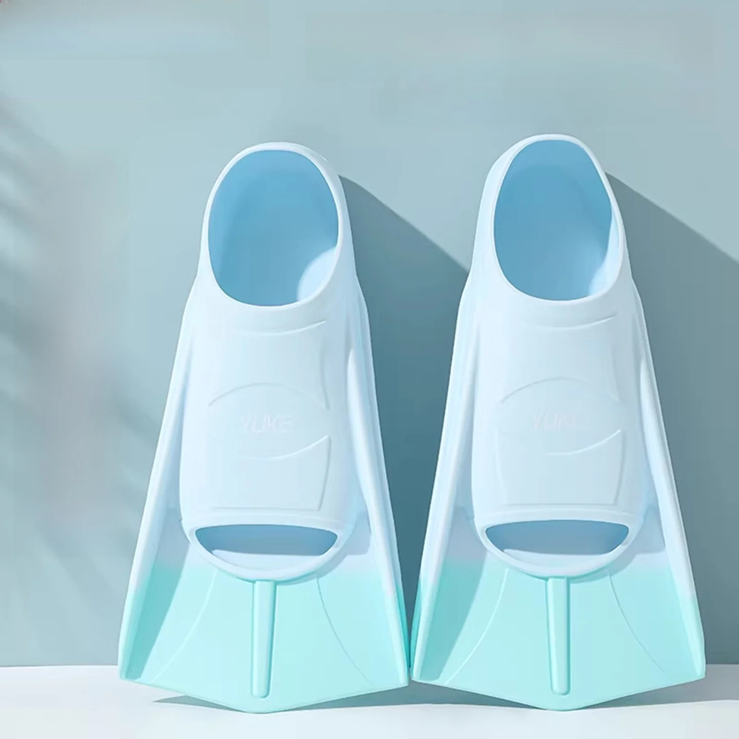 silicone-swimming-fins-adult-training-equipment-free-diving-kick-boards-summer-new-arrival-fitness-swimming-gear-footwear