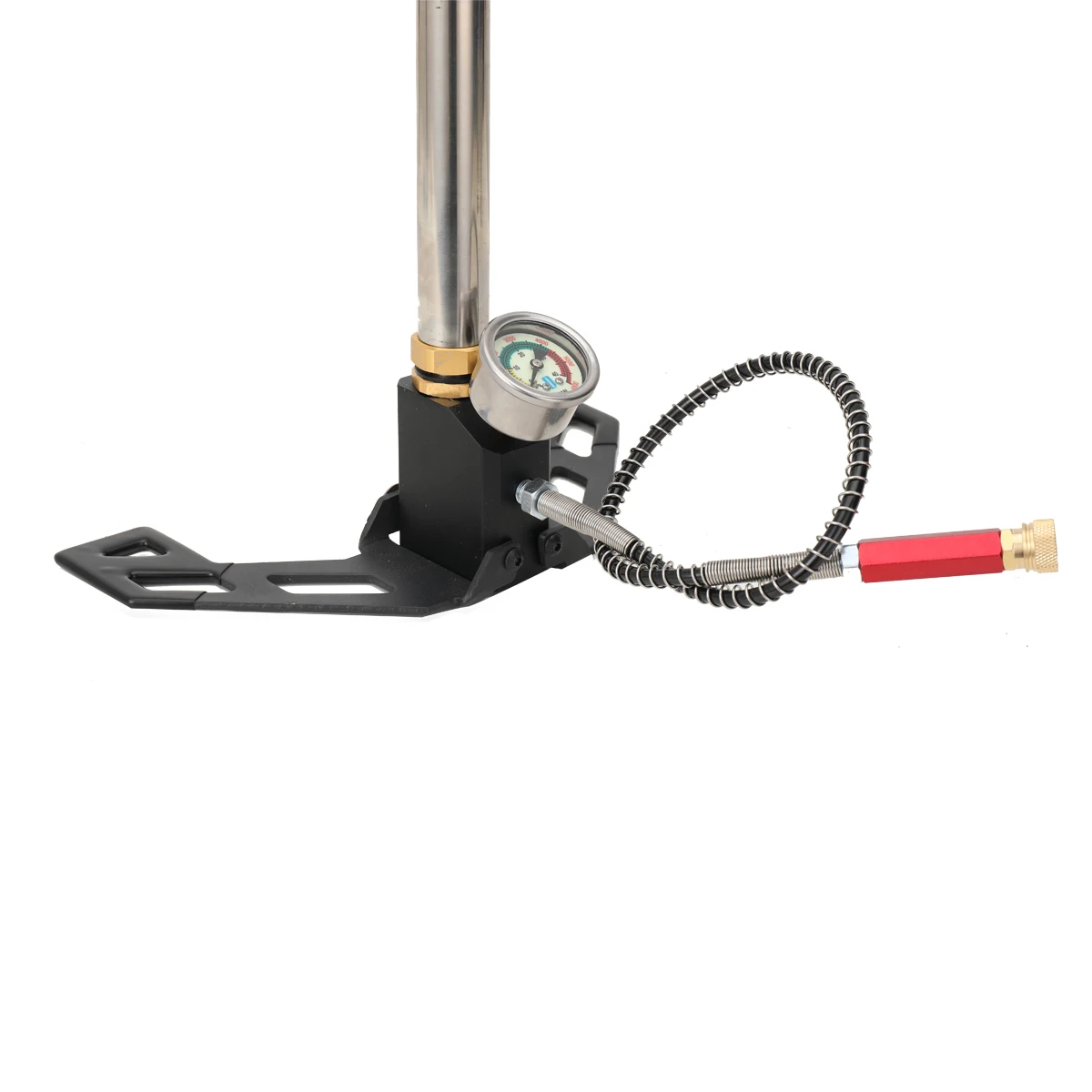 3-Stufen-PCP-Pumpe + Manometer 4500PSI Reifen Kajak Ball Aufblasbare Gewehrluftpumpe Füllständer Hochdruck-Handpumpe – Detail 25