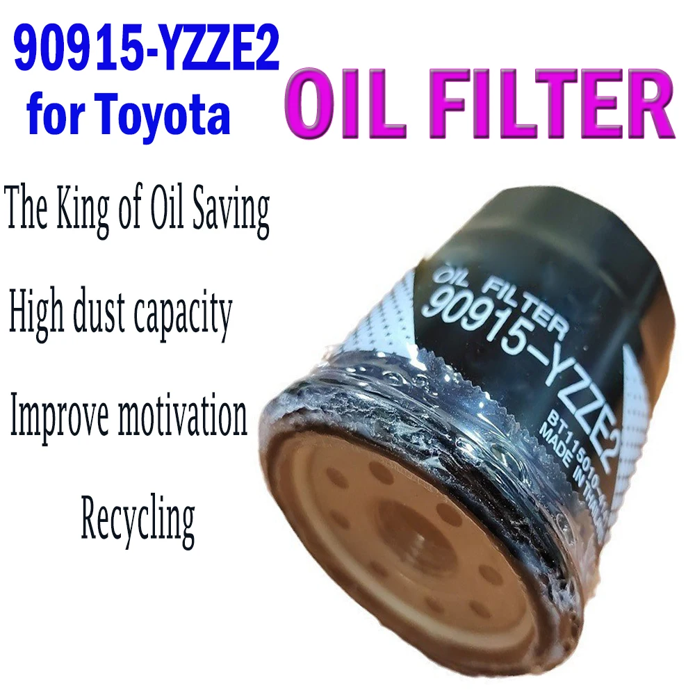 

90915-YZZE2 OIL FILTER for Toyota Oil Filter Card forRoller for Railing for Camry for Crown for RAV4 oil grid 90915-YZZE2