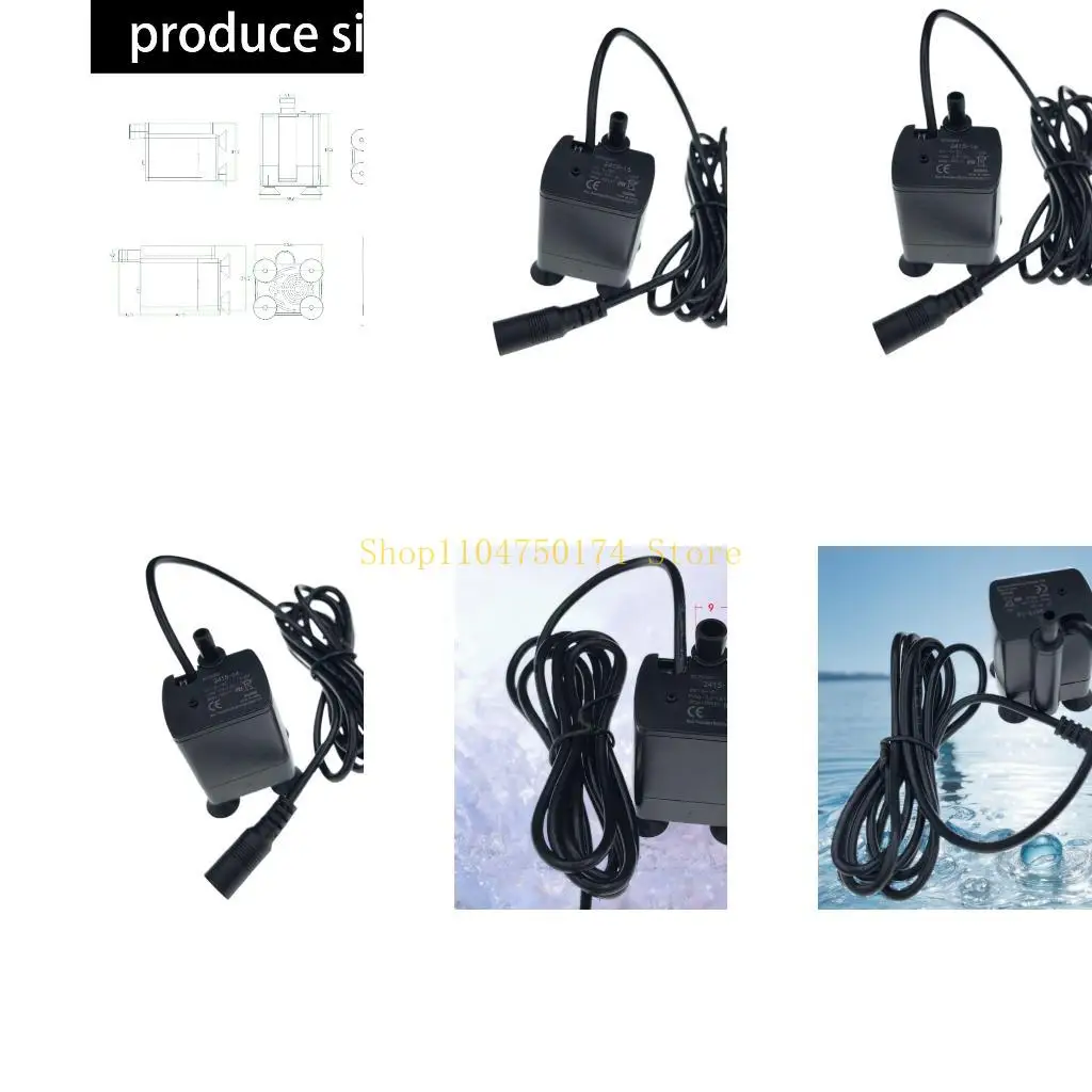 Small Submersibles Water Pump Water Circulation Fountain Pump With Flows Control Top Sale