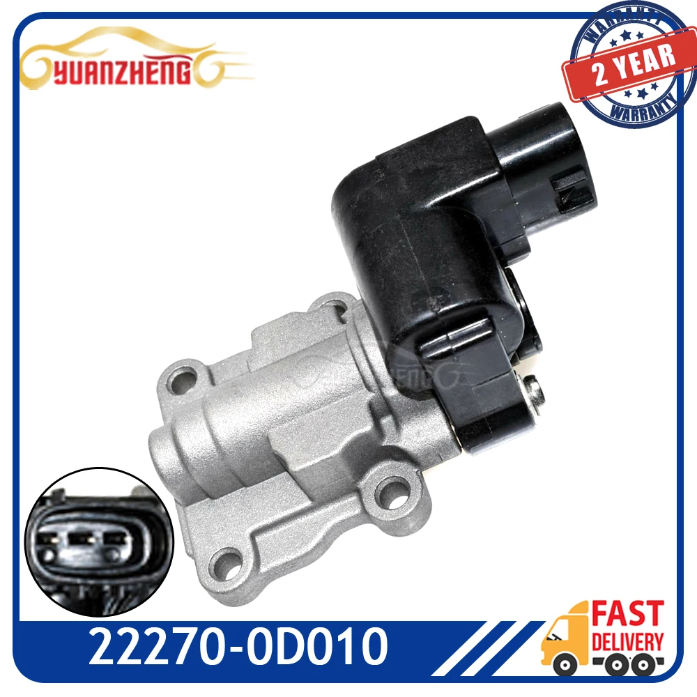 Idle Air Control Valve 22270-0D010 For Toyota Corolla 1.8L L4 1998-2001 22270-22010 222700D010