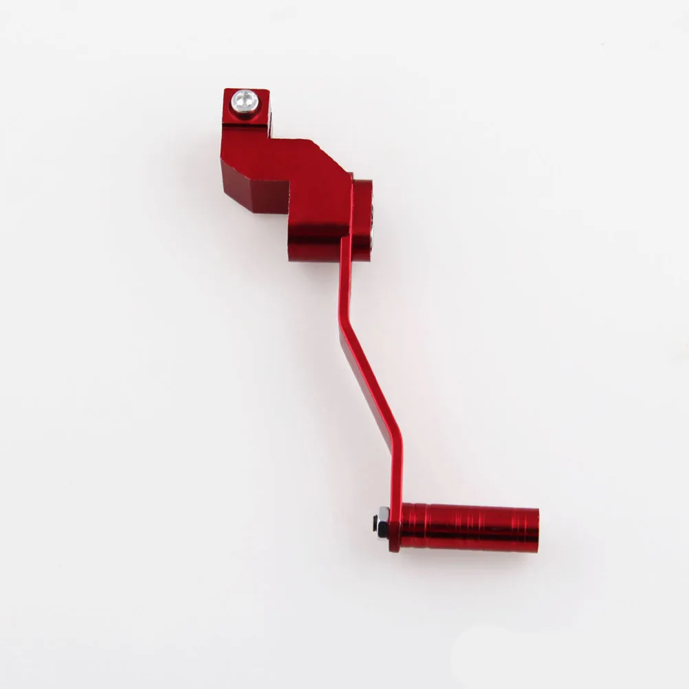 

Aluminum Alloy Gear Lever Red Universal Motorcycle Footrest Pedal Shifter Lightweight Durable Replacement Prevent Accidents