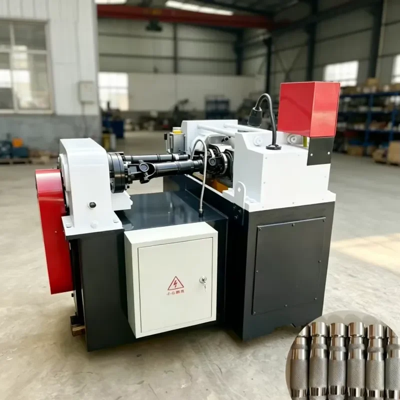 CE Certification Factory Direct 7.5KW Two Axis Hydraulic Thread Rolling Machine 2.2KW Hydraulic Motor for Construction Bolt