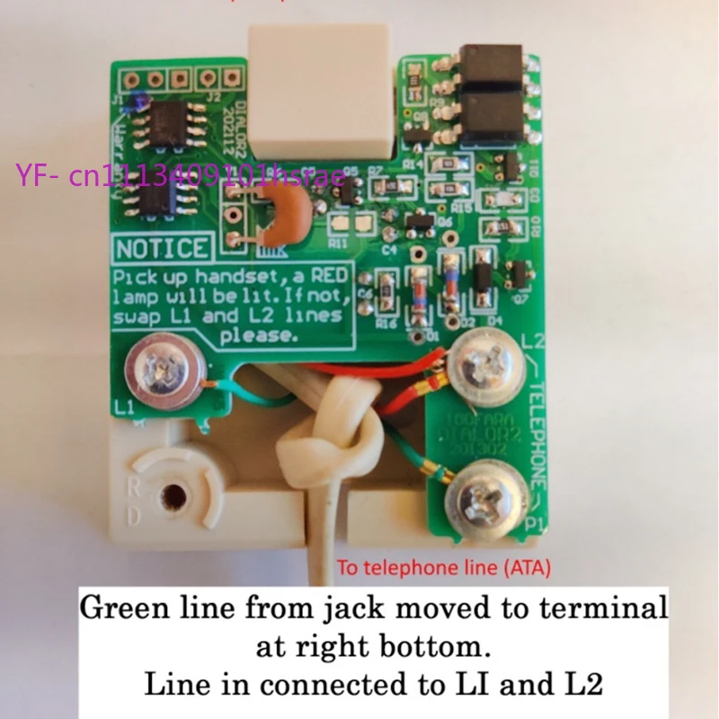 Vintage Rotary Phone Pulse to Dual Tone Multi-Frequency DTMF Converter Module for Old Telephones view 5