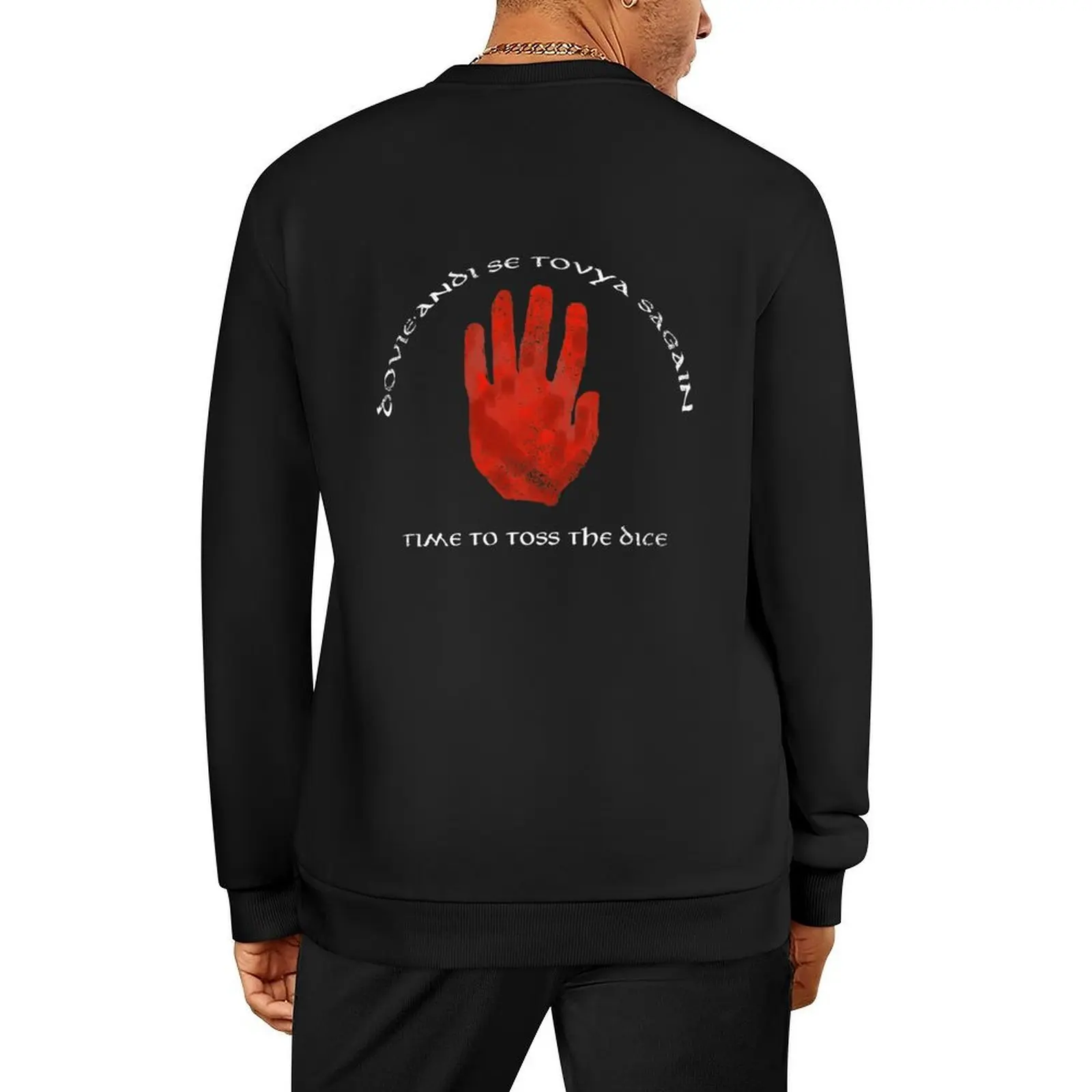 

Time To Toss The Dice - Wheel of Time Pullover graphic t shirts men men's winter sweater men clothing blouse sweatshirts