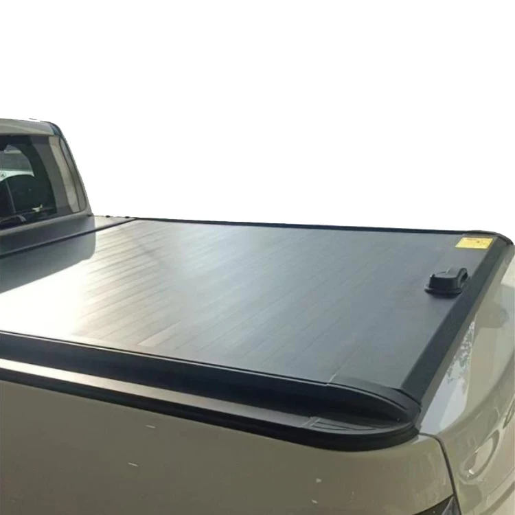 

Factory Price High Quality Pickup Tail Box Aluminum Manual Truck Bed Retractable Roller Lid Tonneau Cover for BT-50
