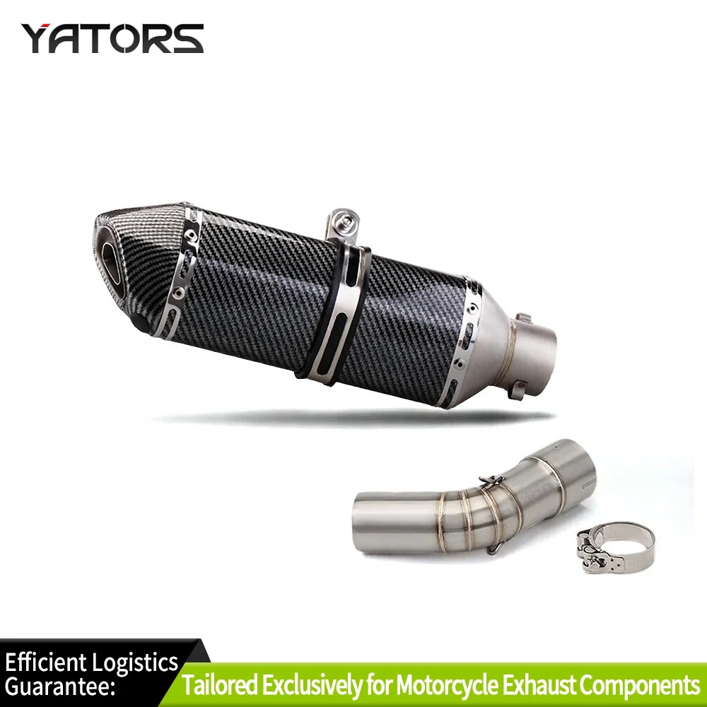 

Exhaust Systems For Suzuki V-Strom 1000 Vstrom 1050 V Strom Exhaust Mid Link Pipe 51mm Muffler Exhausts Pipes
