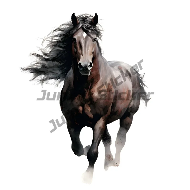 

Running Horse Car Bumper Window Stickers for Car Truck Van Fashion Decals Vinyl Material Stickers