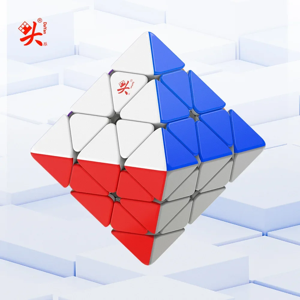 【CubeFun】Dayan Fto Rotating octahedron Magnetic Magic Speed Cube Stickerless Professional Fidget Toys Cubo Magico Puzzle