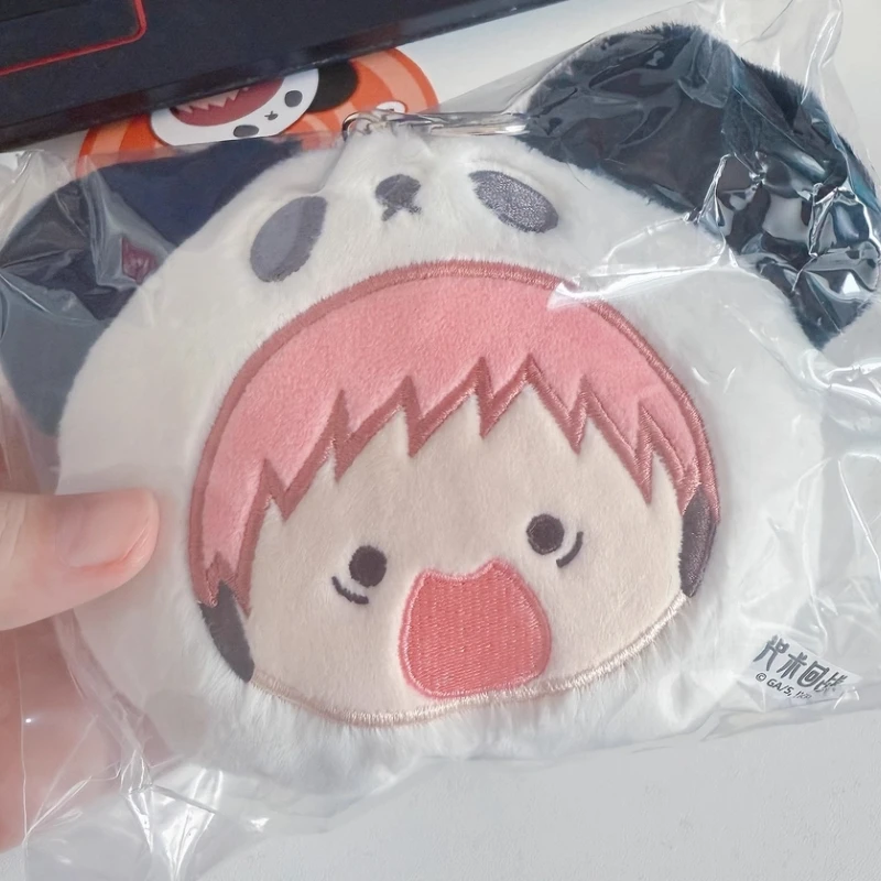 Caliente genuino en Stock Nullset Jujutsu Kaisen Panda Anime coleccionable monedero llavero ornamento colgante lindo juguete de regalo de cumpleaños