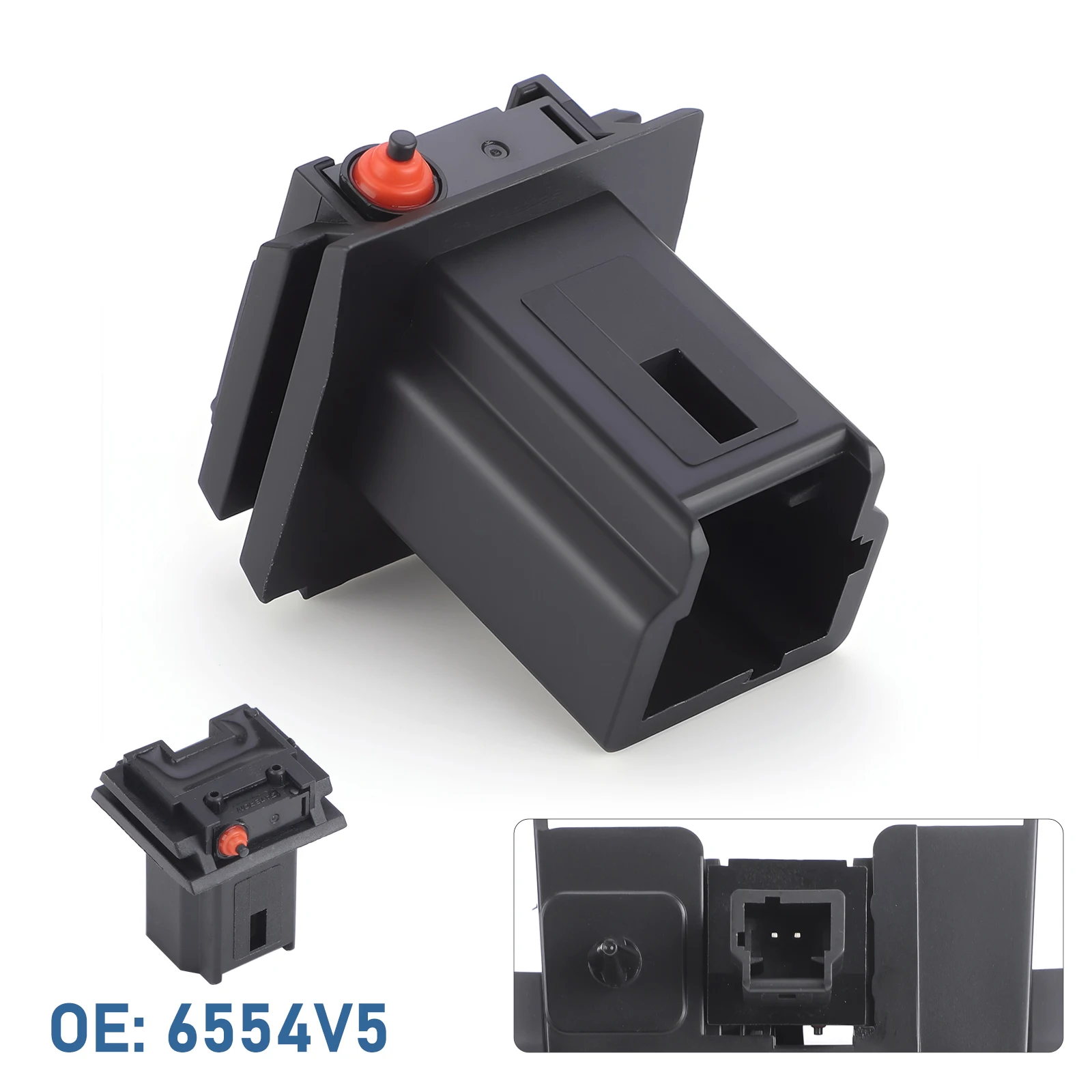 New Boot Release Micro Switch Black 8726V7 Interface For Citroen Xsara Picaso C3 C4 Picasso For Peugeot 206 307 308 407SW 6554V5