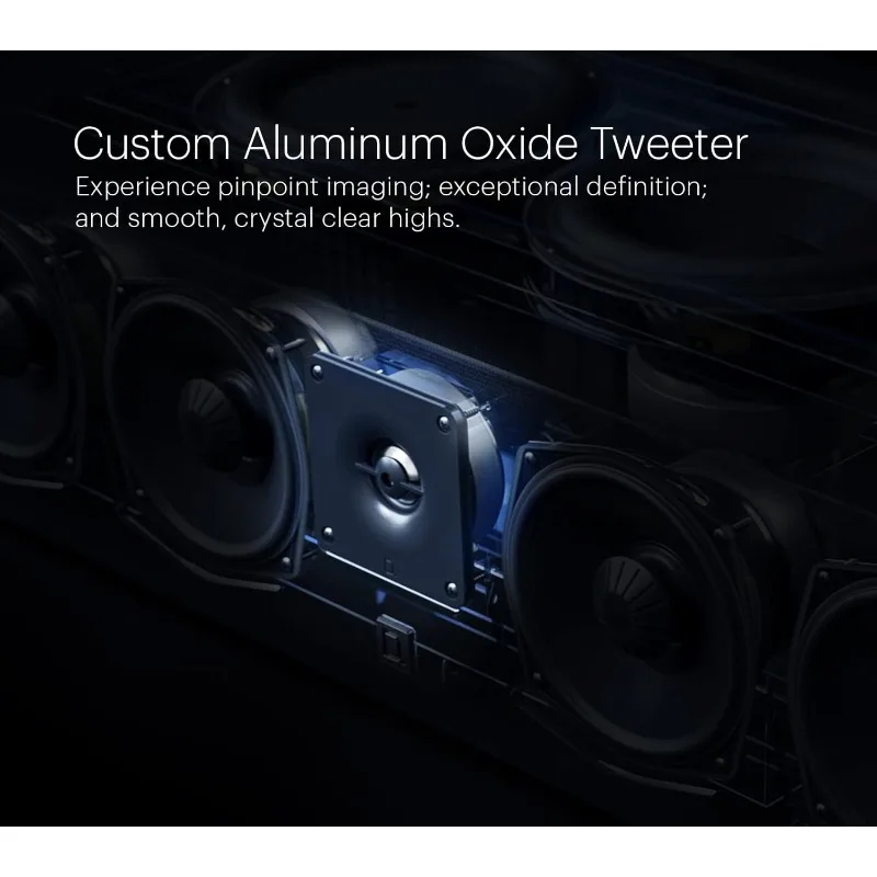 مكبر صوت Dymension DM30 ذو قناة مركزية رائدة، مجموعة 5 محركات - (4) مكبر صوت متوسط المدى مقاس 4 بوصات و(1) مكبر صوت مقاس 1 بوصة، #5