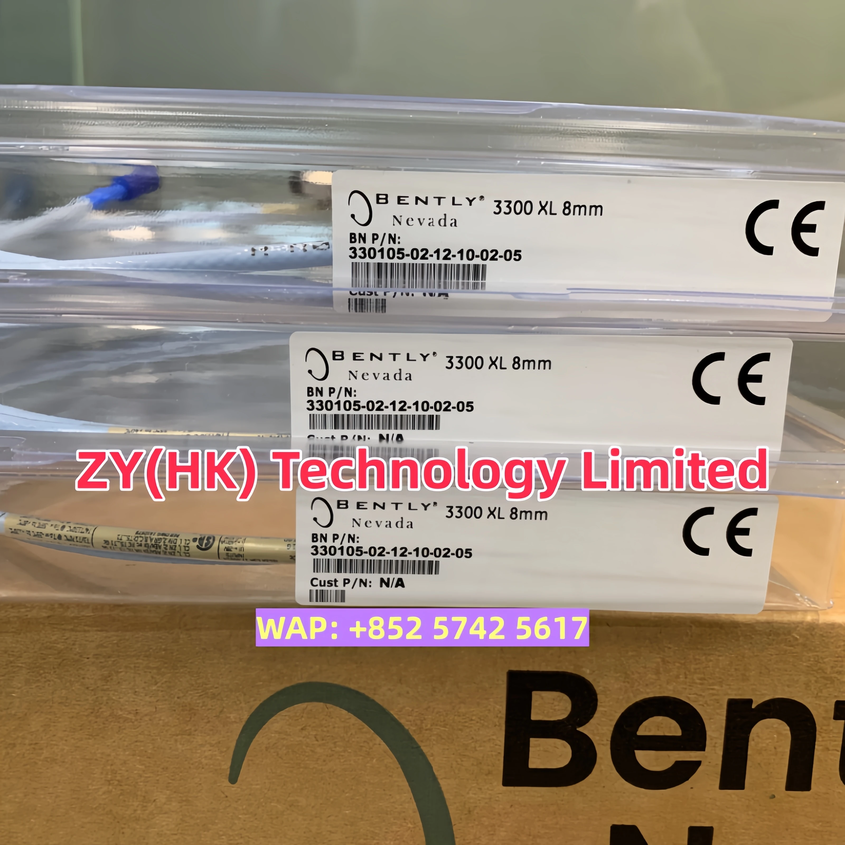 Genuine Bently 330905-00-25-05-02-CN 330905-00-25-05-01-05 Vibration Monitoring Sensor Module