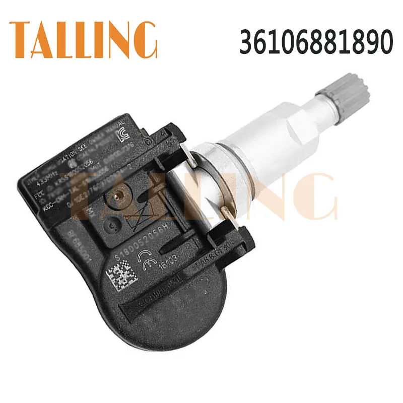 36106881890 TPMS Tire Pressure Monitor Sensor 433MHZ for BMW 1 2 3 4 X1 X2 X5 X6 F20 F22 F30 F32 F34 F15 Mini F55 Cabrio Clubman