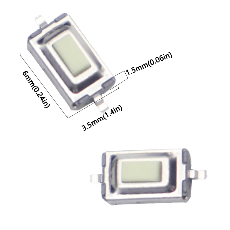 【200-50PCS】3X6X2.5MM pull core light touch patch micro switch 3*6*2.5 patch digital caliper button