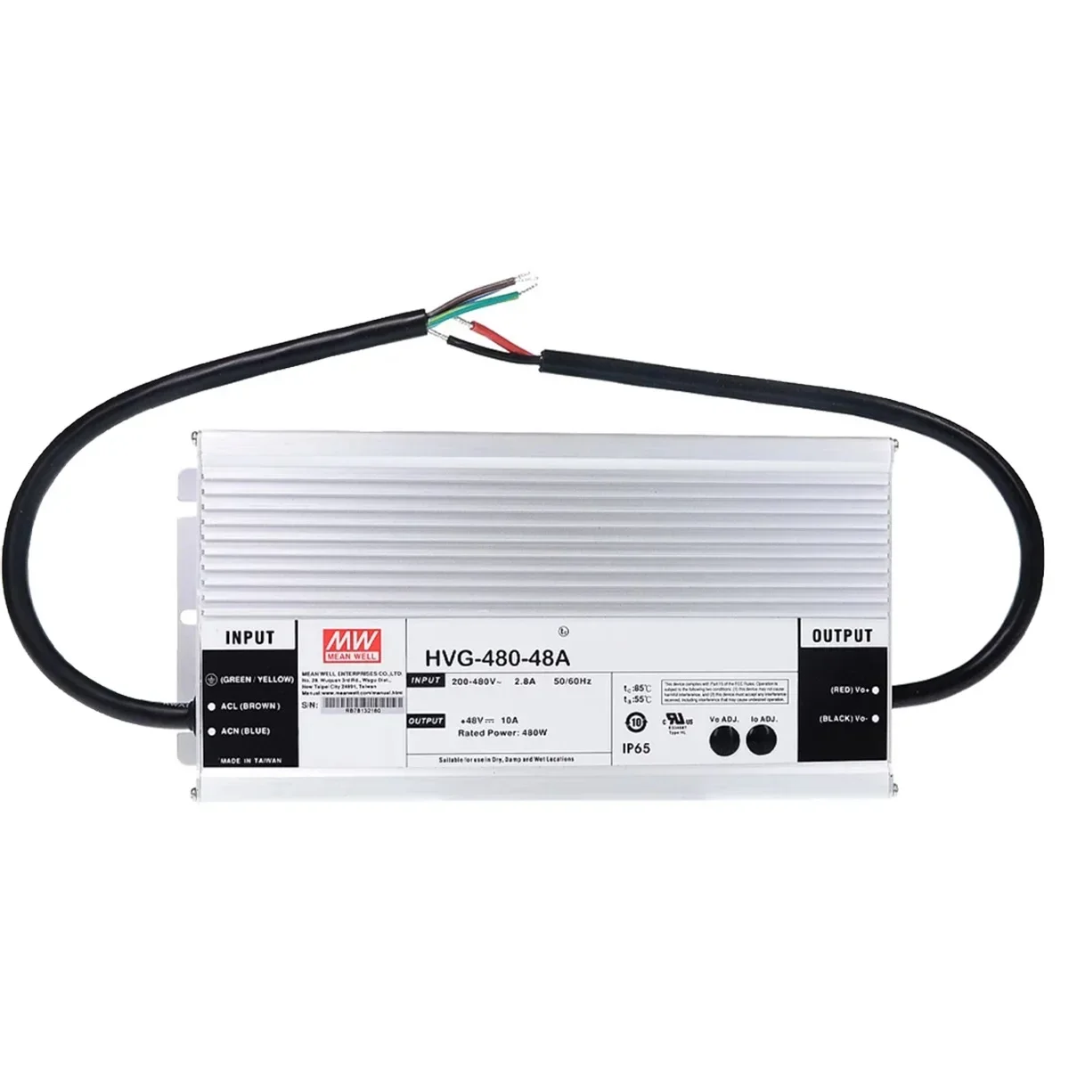 Taiwan Mingwei Power Supply Switching Power Supply HVG-480-30A 480W 30V 16A Authorized Distribution, New