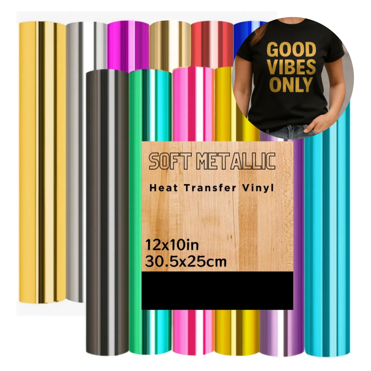 Chrome Heat Transfe… - image