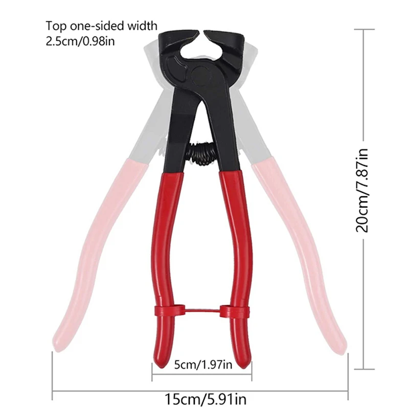 Hoge Kwaliteit Glas Mozaïek Tegel Gesneden Tangen Met Schrapers Tegel Tool Tegel Cutter Tangen Diamant Gecoat Handvat Slijpen Tool Kits