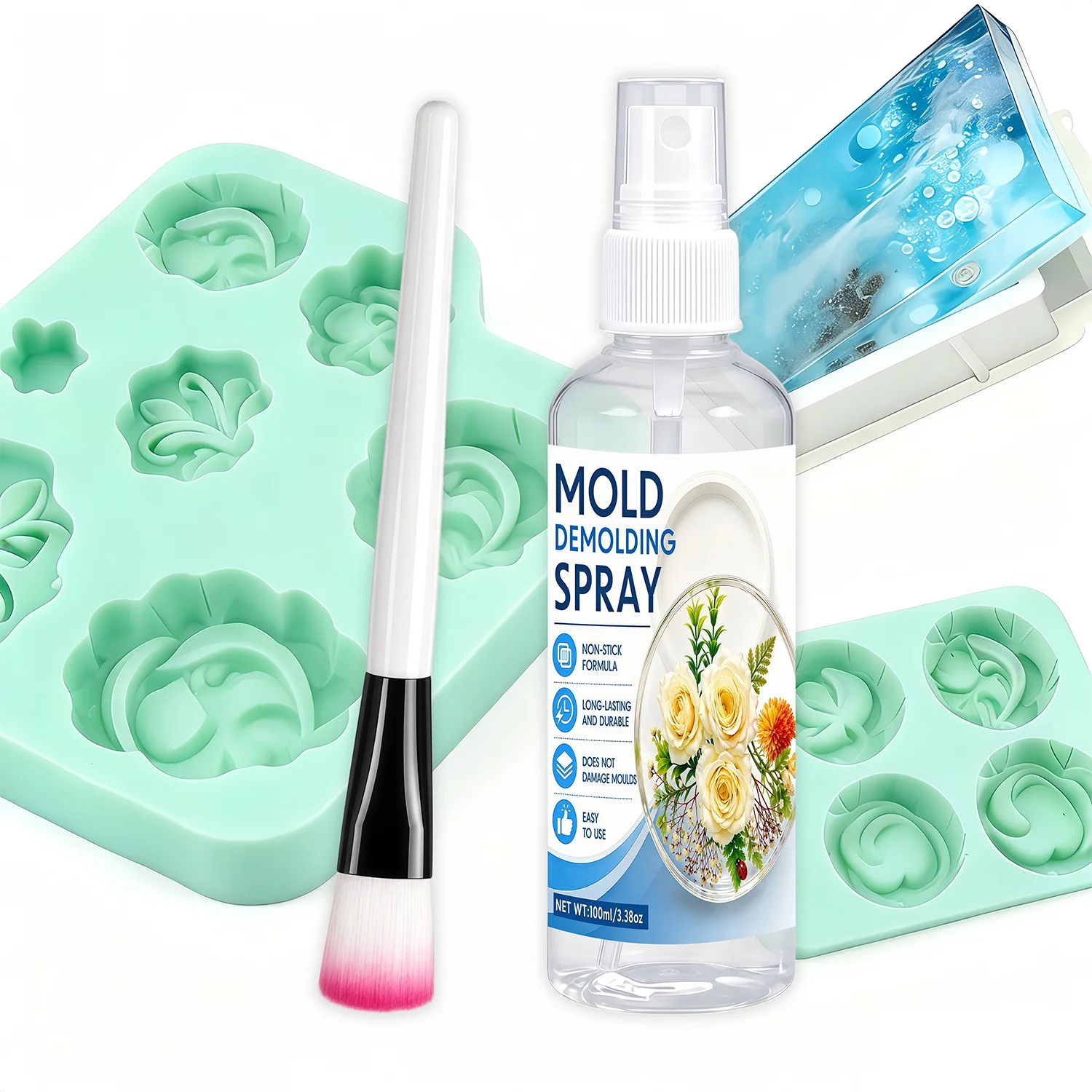 Release Spray Silicone - Semprotan Pelepas Silikon Tahan Suhu Tinggi