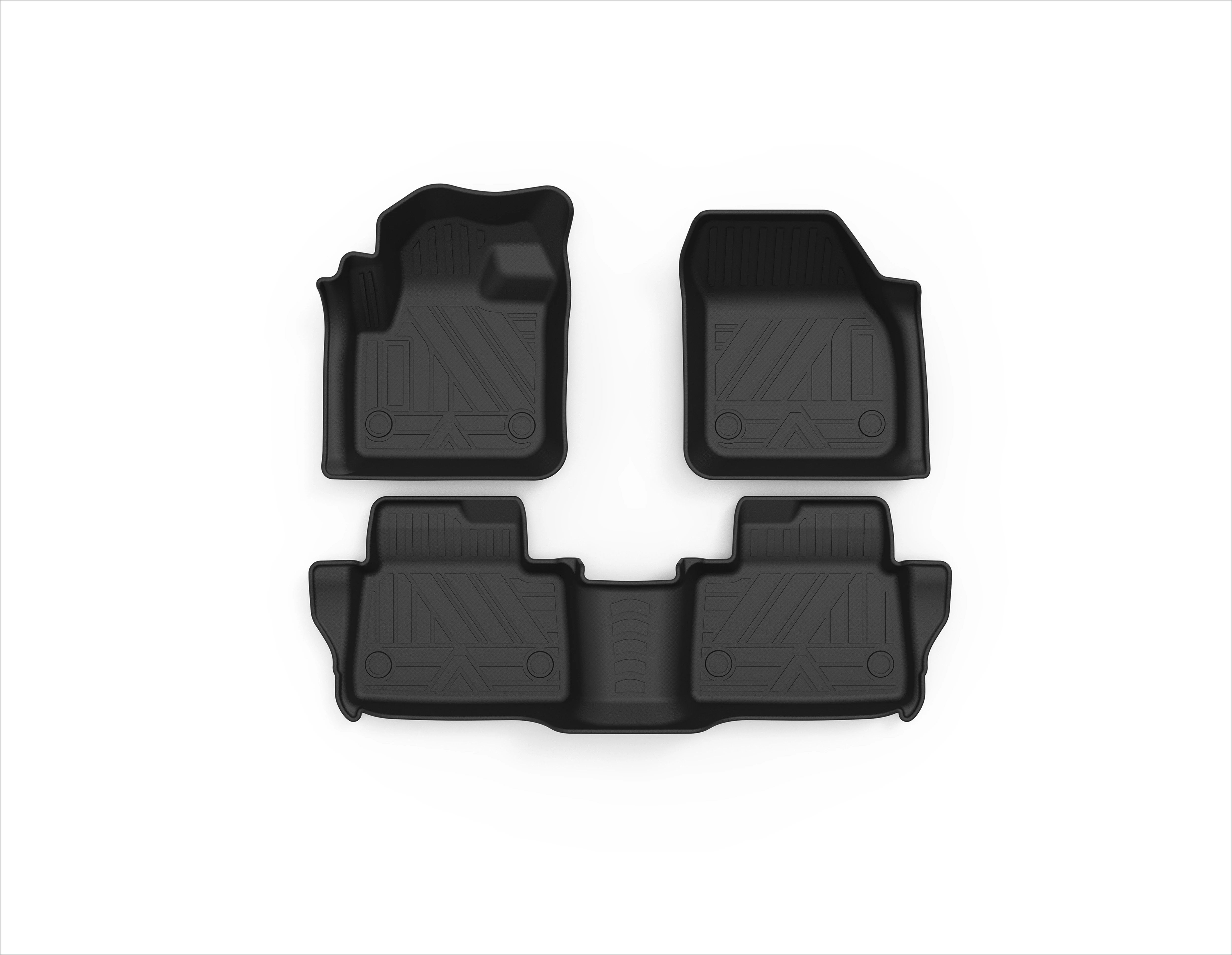 

GA Luxury Customize TPE Car Mats Black Color Car Floor Mats for Discovery 2020-2025