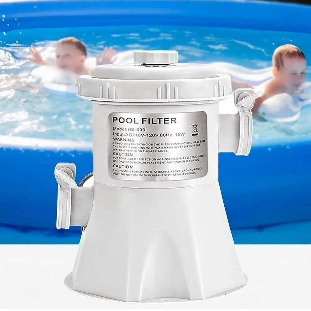 

Циркуляционный фильтр для воды для бассейна, насос для надземного электрического фильтра для бассейна, очиститель, многоразовое устройство для фильтра для бассейна