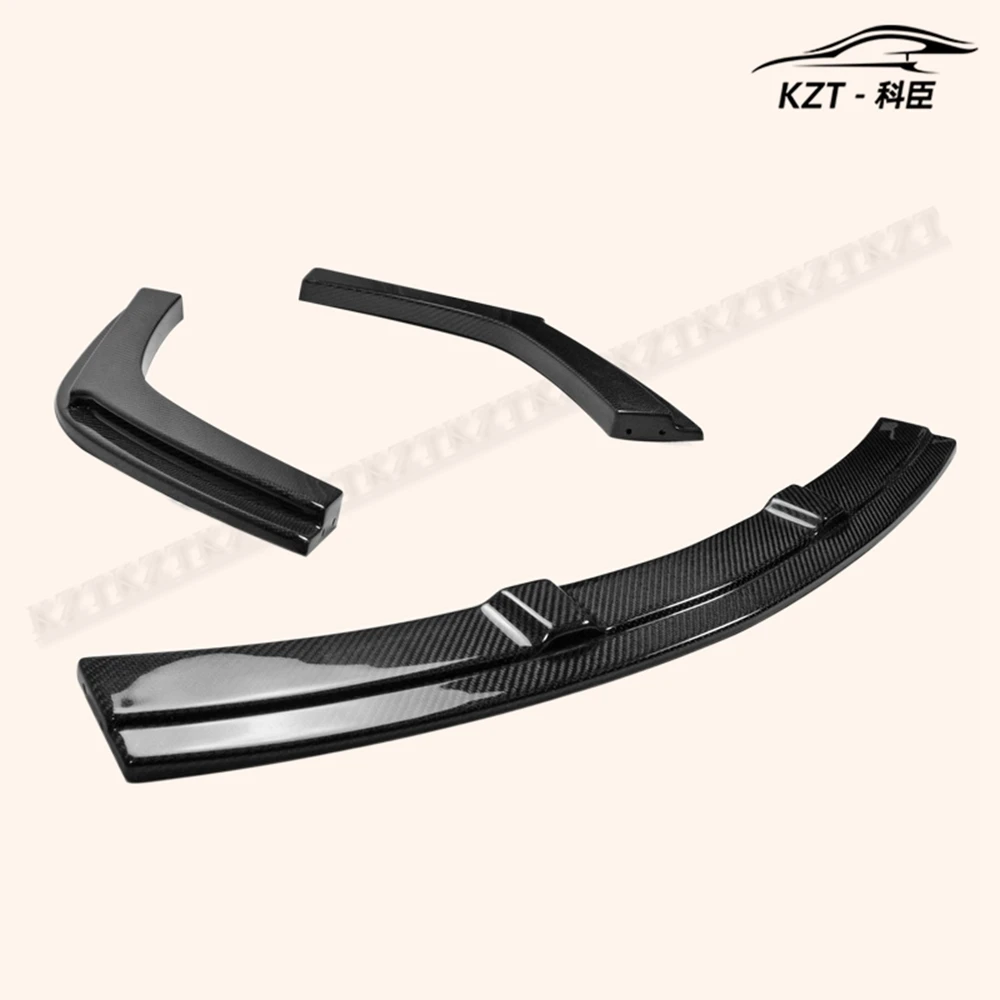 For Honda 06-11 Fd2 Civic Mug Rr Under Lip (3Pcs) Carbon Fiber