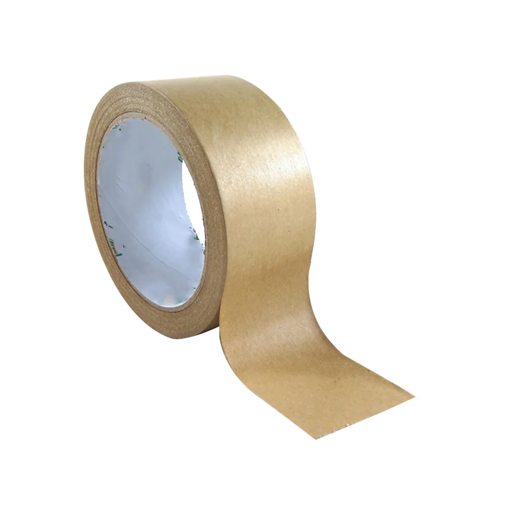 Karaft Tape for Printing Water-free Kraft Taped Frame Tearable Sealing Packaging Packing Paper