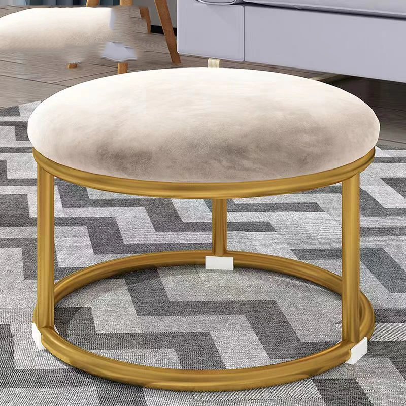 

Stool Gaming Chair Vanity Office Bar Stools Bedroom Foot Ottoman Portable Mushroom Dressin Sillas Salon Nordic Furniture XF5XP