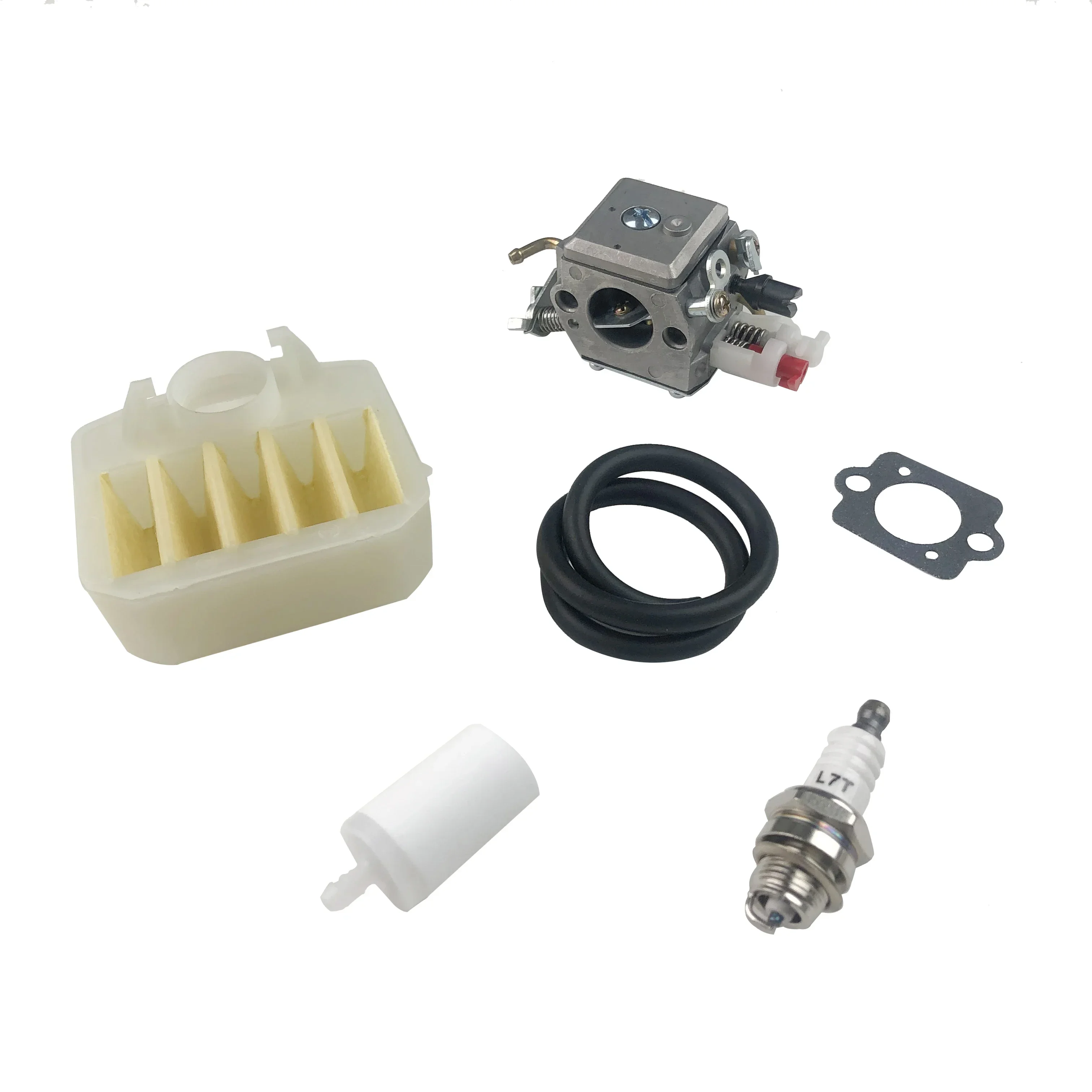 One Nipple Carburetor Kits for Husqvarna 340 345 346 350 351 353 Zama Chainsaw 537255703 503283208 503281614 503281812 503281813