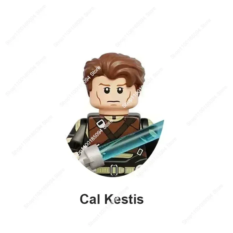 Giocattoli caldi Star wars Blocchi Boba fett Mandaloriani Darth Vader Ahsoka LUKE Skywalker Rey Cody Star Brick Mini Action Figures Giocattoli