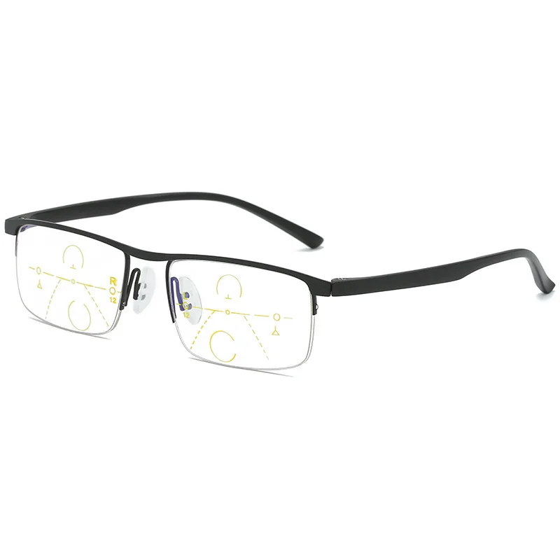 Intelligente multifokale progressive Lesebrille für Männer, Frauen, Brillen mit automatischer Anpassung und doppeltem Verwendung zweck – Detail 8