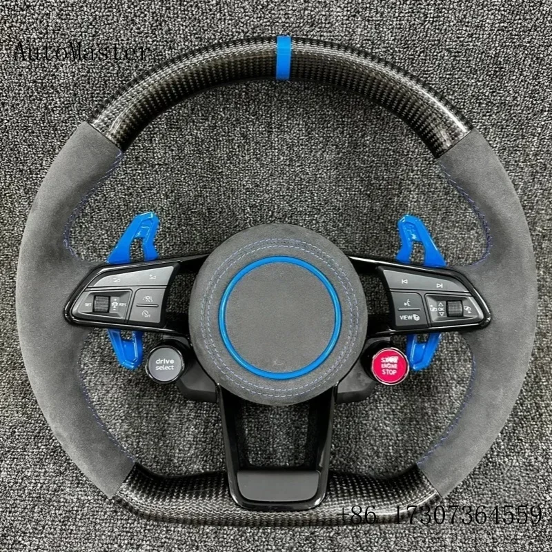 Afbeelding 3: Auto Stuurwiel Assemblage Voor Audi A3A4A5A6A7A8 R8 Universele multifunctionele Custom Stuurwiel Decoder Interieur Accessoire