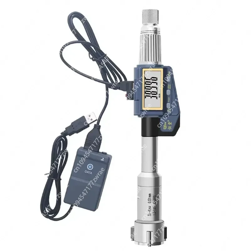 Digital Three-Claw/three-Point Inner Diameter Micrometer for Measuring Through Holes, Blind Holes, and Bearing Inner Holes