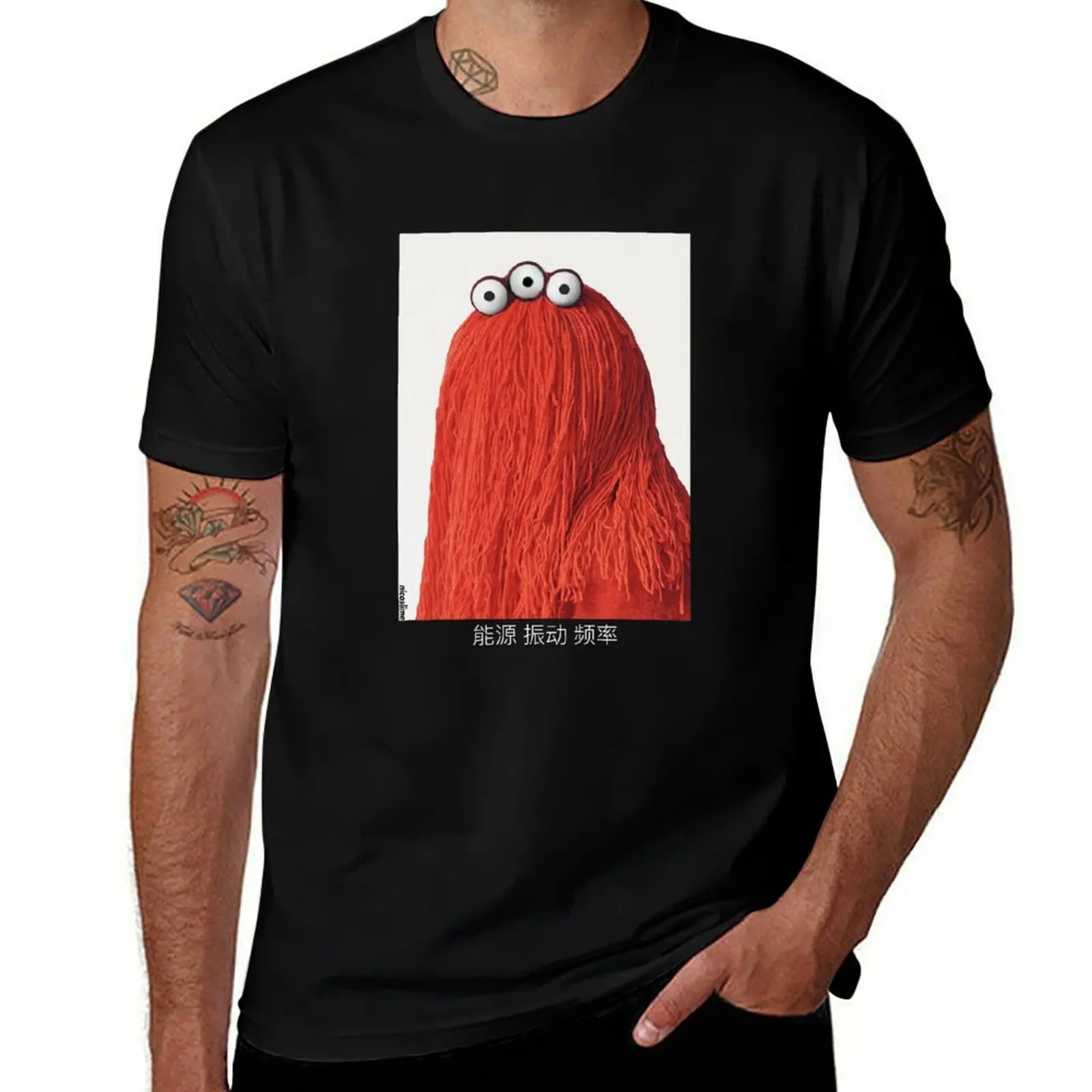 

NICOSLIME - футболка RED GUY, мужские хлопковые футболки, персонализированные