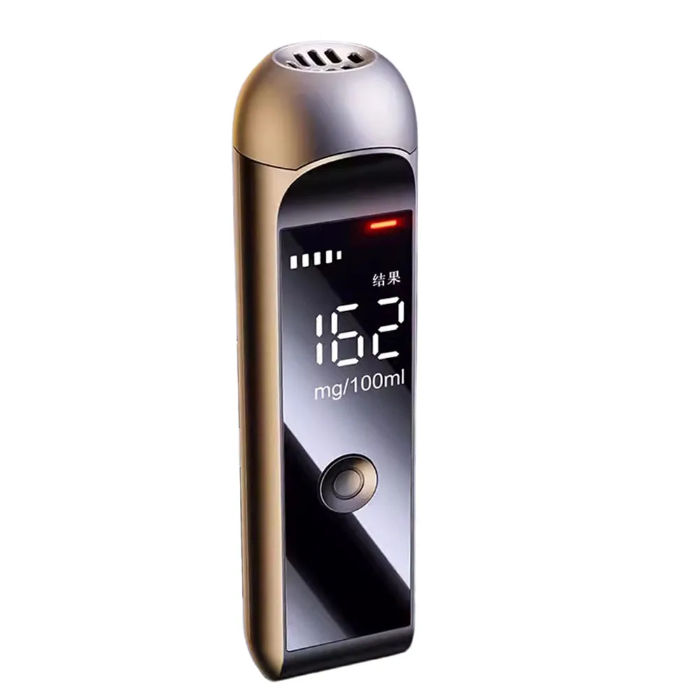 2024年自動充電式アルコールテスター、コンパクトで携帯性に優れた個人および業務用呼気検知器