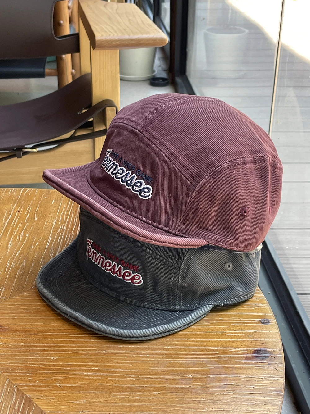 

Retro short-brimmed cap, washed soft-top baseball cap, four-season couple's tooling hat, trendy man