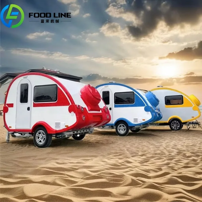 

FL Customized Factory Price Compact Off-Road Teardrop Camper Trailer Travel Land Trailer Camper Outdoor Camper RV For Sale