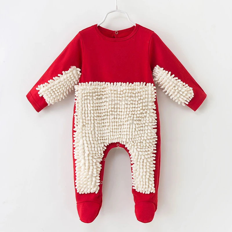 Spring Newborn Jumpsuit Mop Boys Girls Long Sleeve Baby Crawl Solid Baby Girls Clothes Rompers Infant Baby Boy Girl Rompers