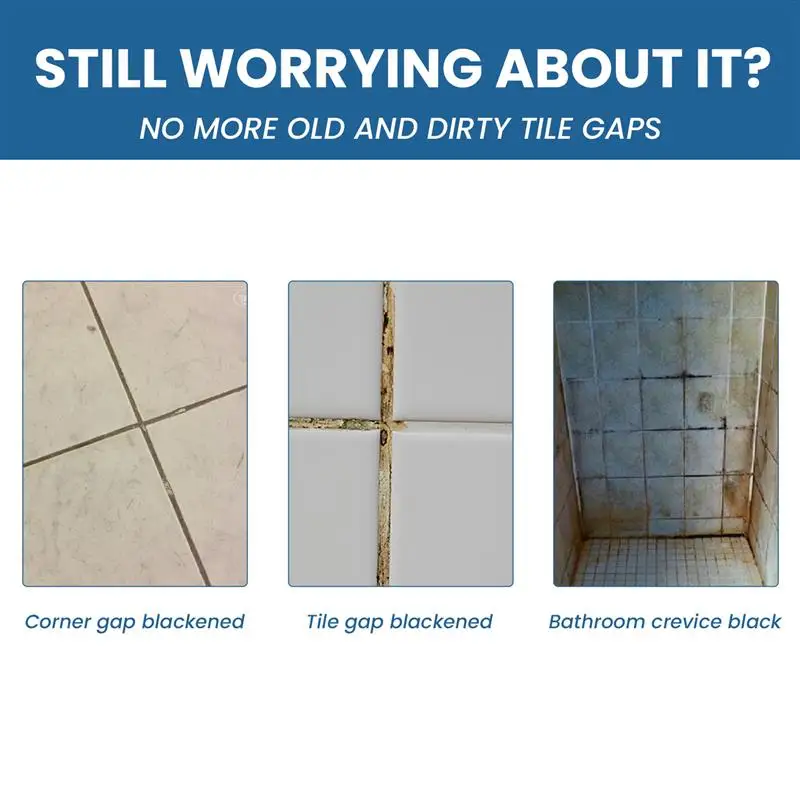 20/120ml Tile Grout Repair Refill Beauty Seam Agent Grouting Fill Tile Glue Sealer Repair Ceramic Glue Floor Gap Waterproof