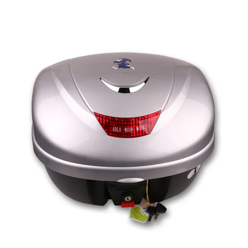 ADLO 8028 large motorcycle trunk, quick plug, anti-theft, can be placed in the boot helmet