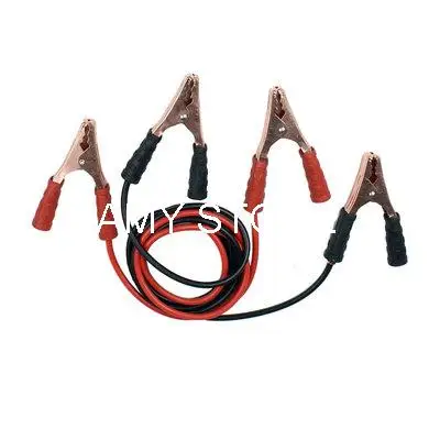 50AMP Alligator Clip Battery Booster Cable Black Red
