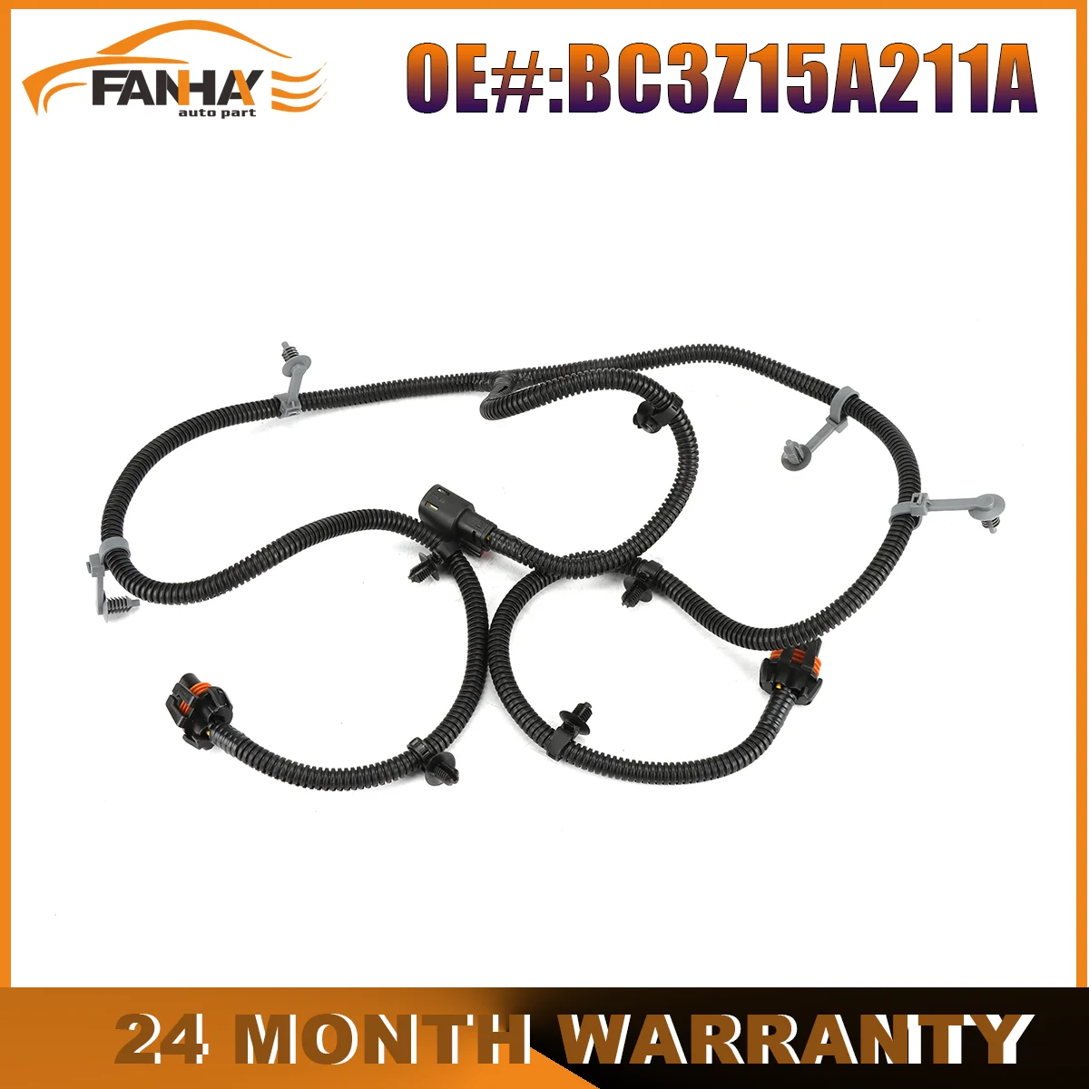 

BC3Z15A211A Fog Light Wiring Harness For Ford Super Duty F-250 F-350 F-450 F-550 Front Fog Lights 2011 2012 2013 2014 2015 2016
