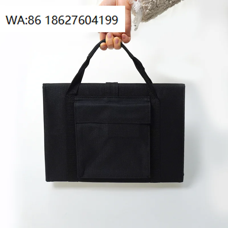 

Портативная домашняя солнечная панель для зарядки, 8-секционная, 100 Вт, складная, фотоэлектрическая, с экраном